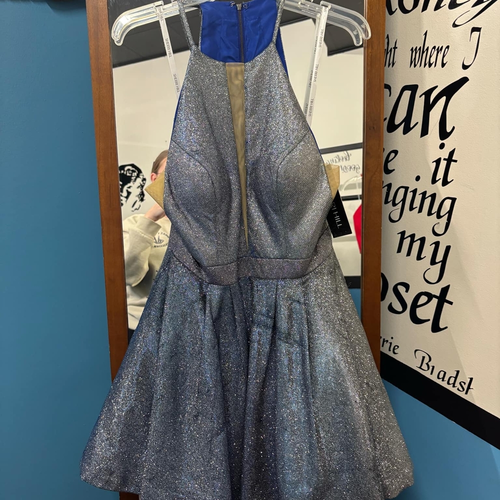 Sparkling Blue Kids Dress